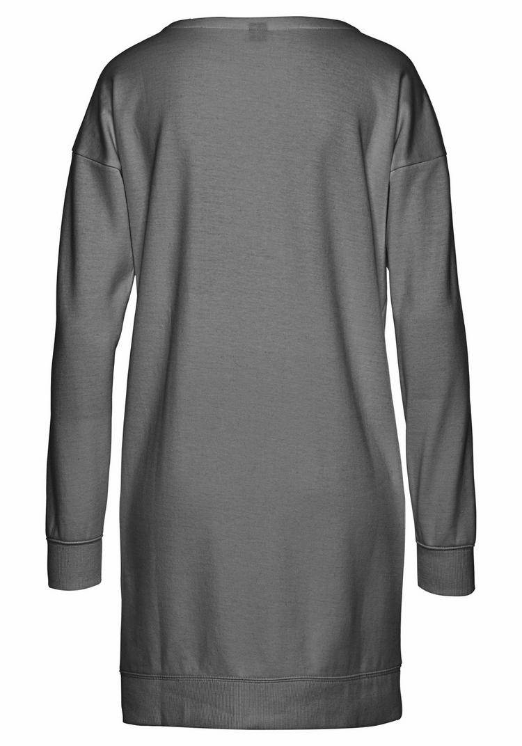 Bench Bench Sweatkleid Jerseykleid Damen - anthrazit - schwarz - 0 | SportScheck