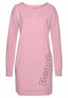 Bench Sweatkleid Jerseykleid Damen - rosa-schwarz