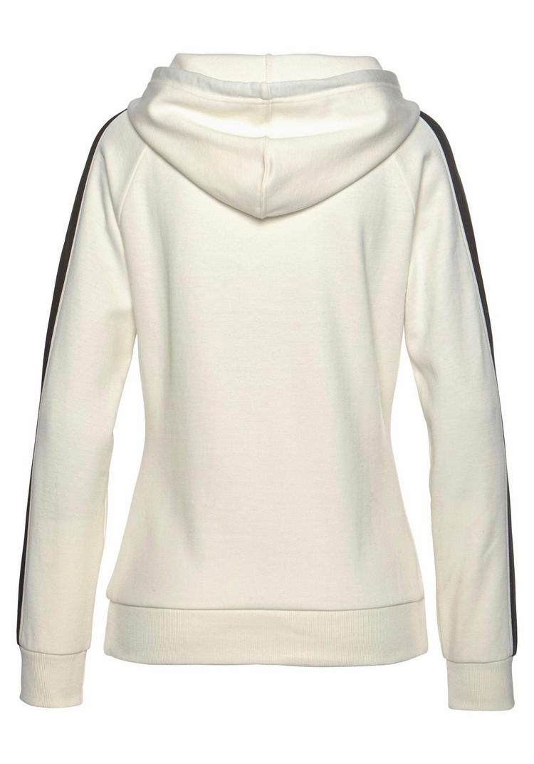 Bench Bench Kapuzensweatshirt Hoodie Damen - ecru-schwarz - 0 | SportScheck