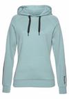 Bench Kapuzensweatshirt Hoodie Damen - mint-schwarz