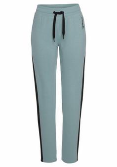 Bench Loungehose Sweathose Damen mint-schwarz