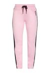 Bench Loungehose Sweathose Damen - rosa-schwarz