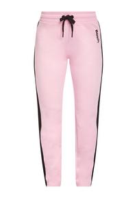 Bench Loungehose Sweathose Damen - rosa-schwarz