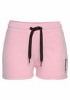 Bench Relaxshorts Sweatshorts Damen - rosa-schwarz