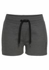 Bench Relaxshorts Sweatshorts Damen - anthrazit - schwarz