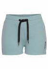 Bench Relaxshorts Sweatshorts Damen - mint-schwarz