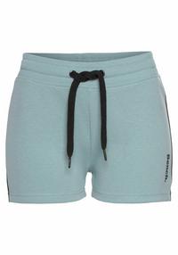 Bench Relaxshorts Sweatshorts Damen - mint-schwarz