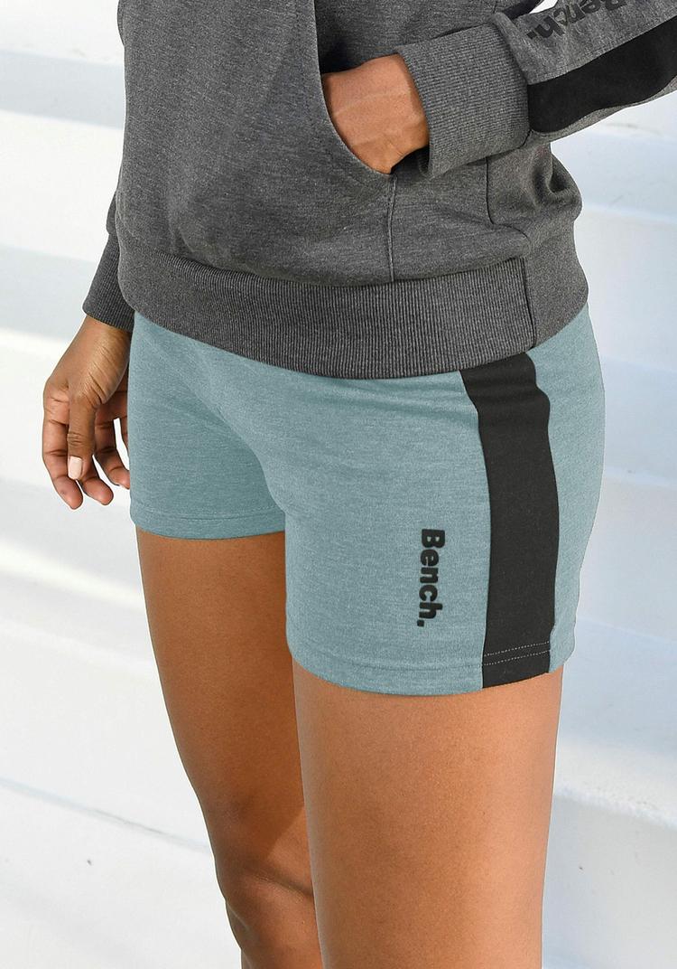 Bench Bench Relaxshorts Sweatshorts Damen - mint-schwarz - 0 | SportScheck