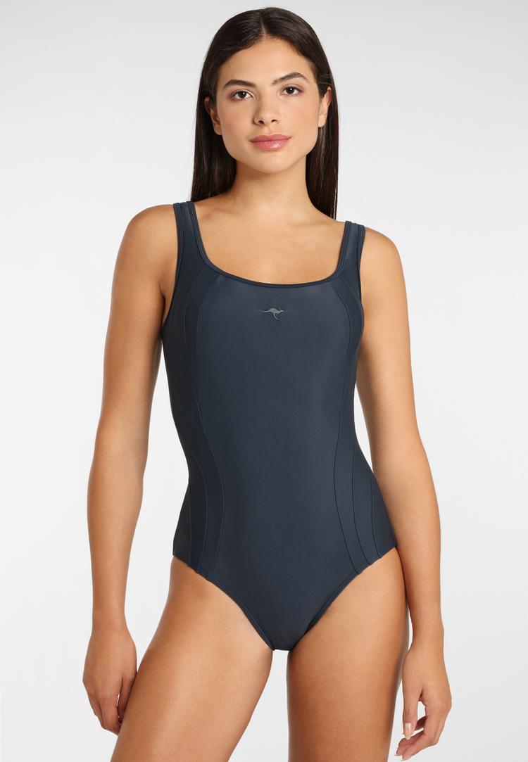KangaROOS KangaROOS Badeanzug Badeanzug Damen - graublau - 0 | SportScheck