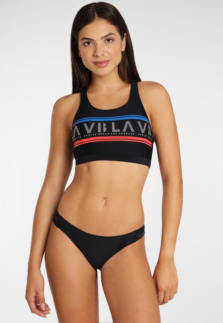 VENICE BEACH VENICE BEACH Bustier-Bikini Bikini Set Damen - schwarz - 1 | SportScheck