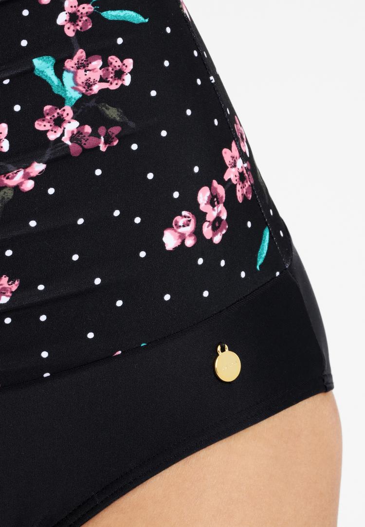 Lascana Lascana Badeanzug Badeanzug Damen - schwarz-bedruckt - 1 | SportScheck