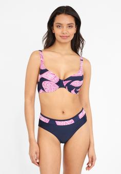 Rückansicht von Lascana Bügel-Bikini Bikini Set Damen marine-bedruckt