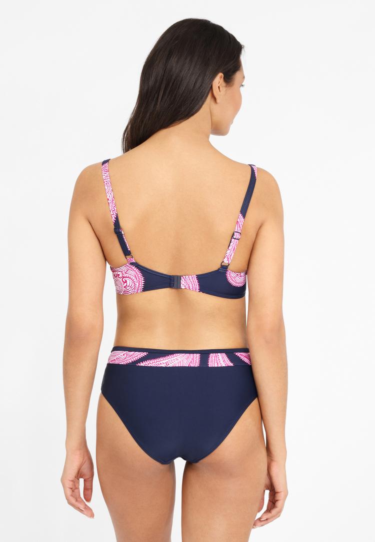 Lascana Lascana B&uuml;gel-Bikini Bikini Set Damen - marine-bedruckt - 2 | SportScheck