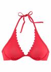 Lascana B&uuml;gel-Bikini-Top Bikini Oberteil Damen - rot
