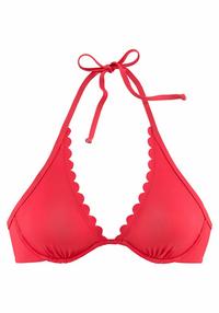 Lascana B&uuml;gel-Bikini-Top Bikini Oberteil Damen - rot