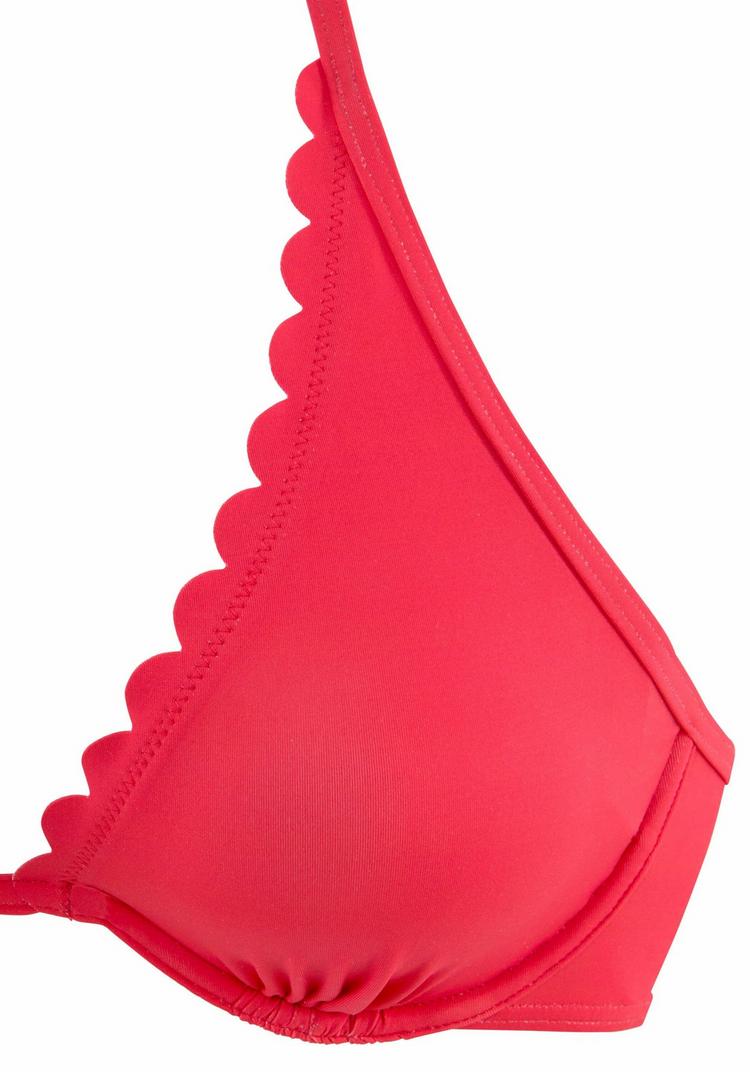 Lascana Lascana B&uuml;gel-Bikini-Top Bikini Oberteil Damen - rot - 0 | SportScheck