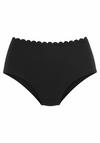 Lascana Highwaist-Bikini-Hose Bikini Hose Damen - schwarz