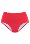 Lascana Highwaist-Bikini-Hose Bikini Hose Damen - rot