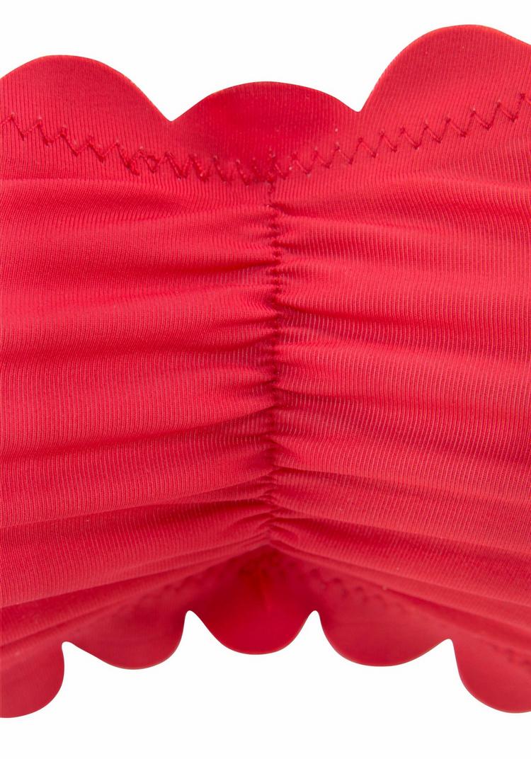 Lascana Lascana Bandeau-Bikini-Top Bikini Oberteil Damen - rot - 1 | SportScheck