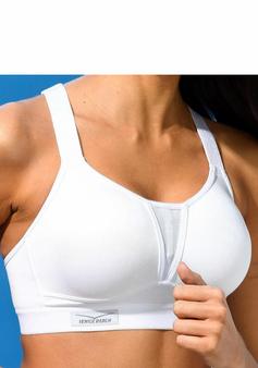 Rückansicht von VENICE BEACH Sport-BH Sport-BH Damen wei&szlig;