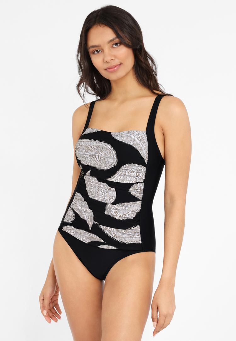 Lascana Lascana Badeanzug Badeanzug Damen - schwarz-bedruckt - 0 | SportScheck