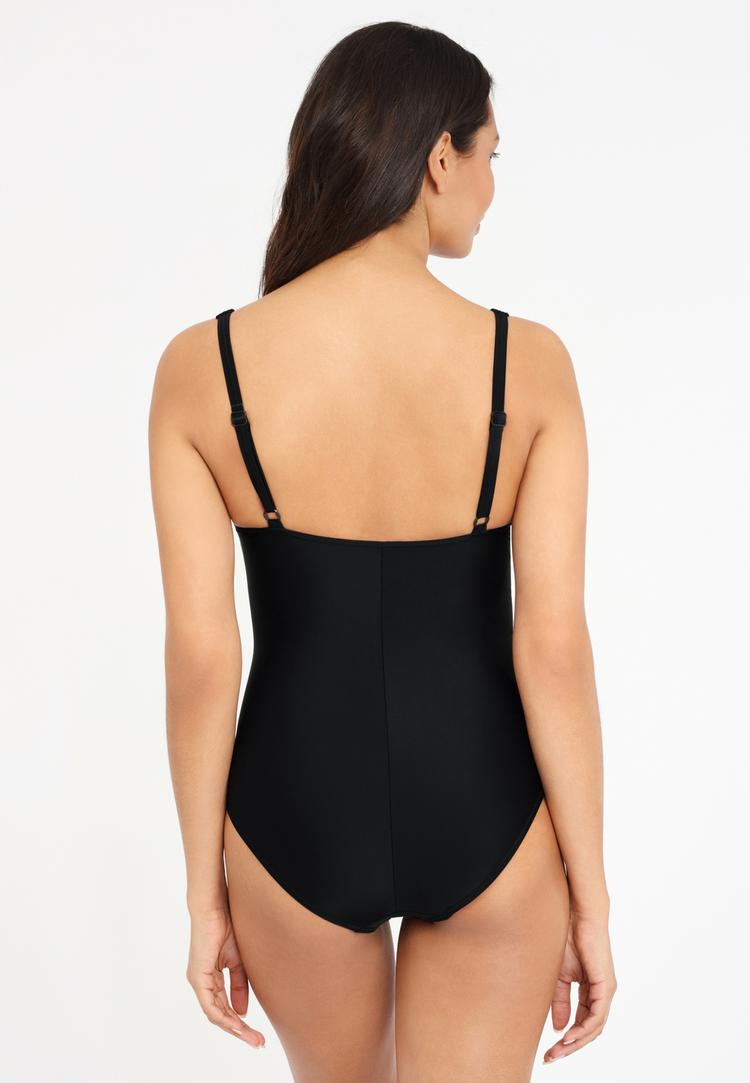 Lascana Lascana Badeanzug Badeanzug Damen - schwarz-bedruckt - 2 | SportScheck