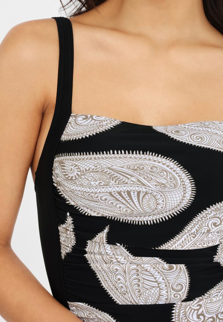 Lascana Lascana Badeanzug Badeanzug Damen - schwarz-bedruckt - 0 | SportScheck