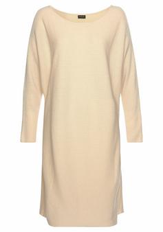 Lascana Strickkleid Strickkleid Damen creme