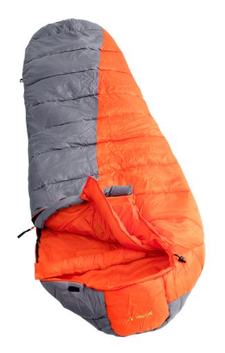 VAUDE Kamet Basic Kunstfaserschlafsack grau-orange