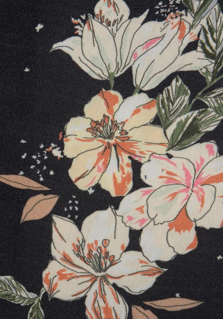 Lascana Lascana Maxikleid Maxikleid Damen - schwarz-bedruckt - 1 | SportScheck