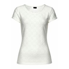 Lascana T-Shirt Damen weiß