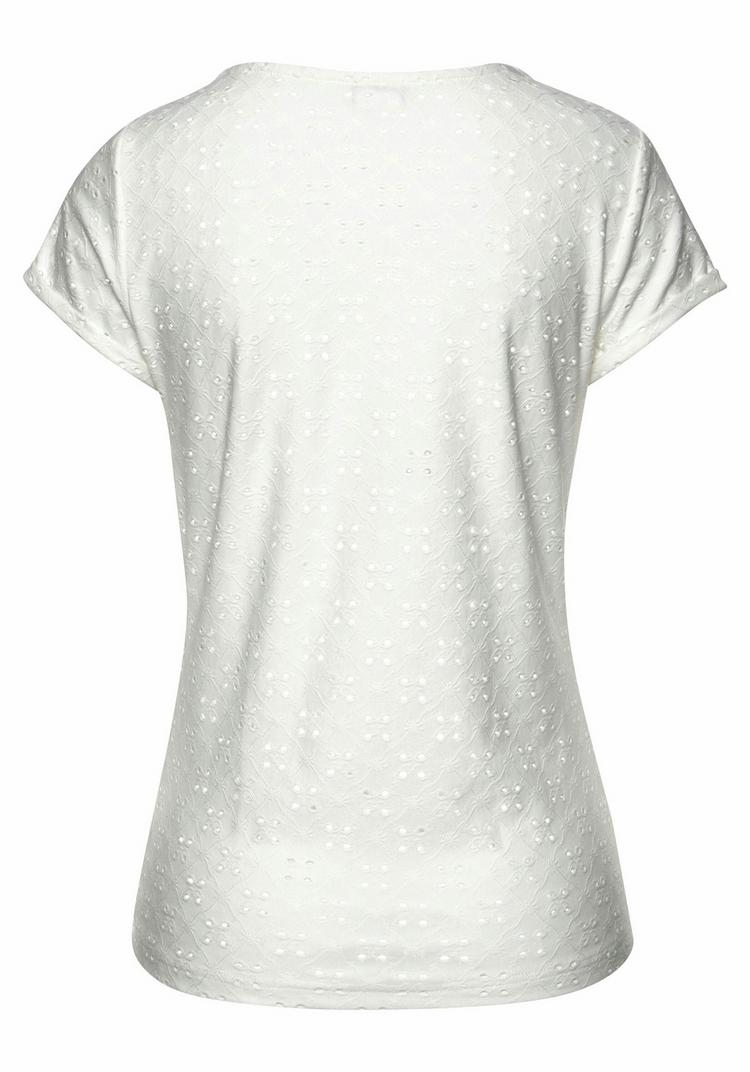 Lascana Lascana T-Shirt T-Shirt Damen - wei&szlig; - 0 | SportScheck