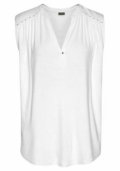 Lascana Tanktop Tanktop Damen wei&szlig;