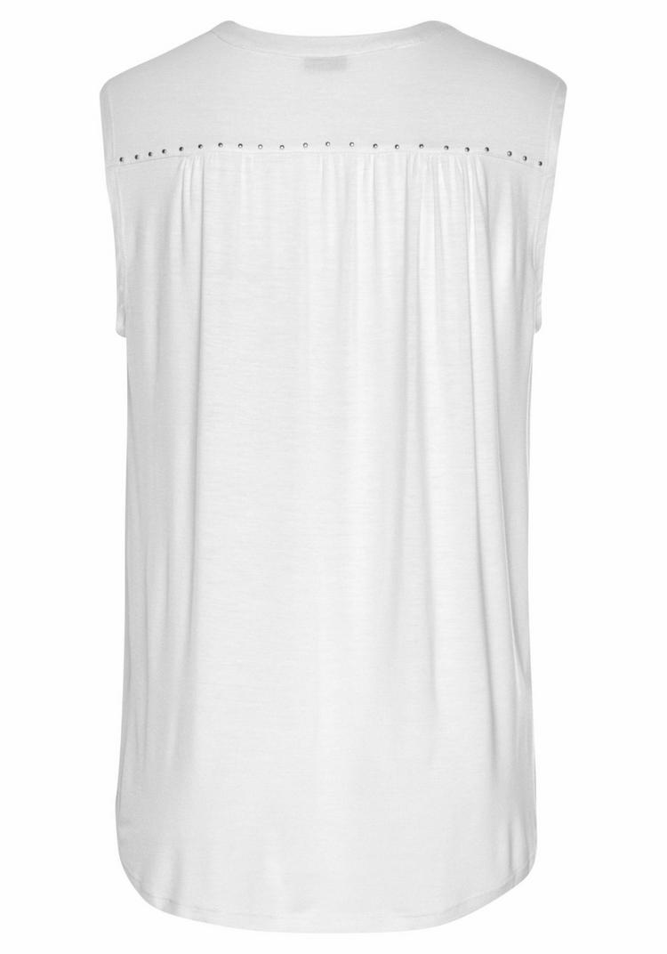 Lascana Lascana Tanktop Tanktop Damen - wei&szlig; - 0 | SportScheck