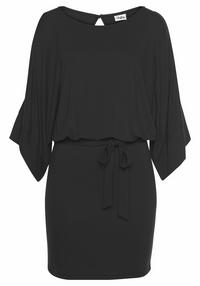 Buffalo Jerseykleid Jerseykleid Damen - schwarz