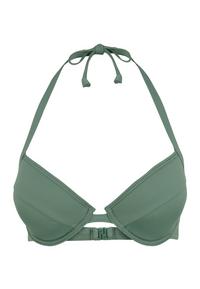 Bench Push-Up-Bikini-Top Bikini Oberteil Damen - oliv