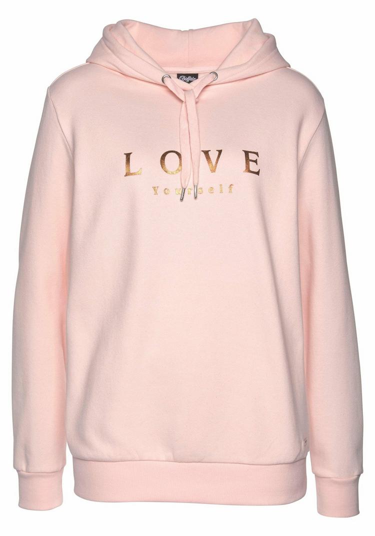Buffalo Buffalo Kapuzensweatshirt Hoodie Damen - hellrosa - 0 | SportScheck