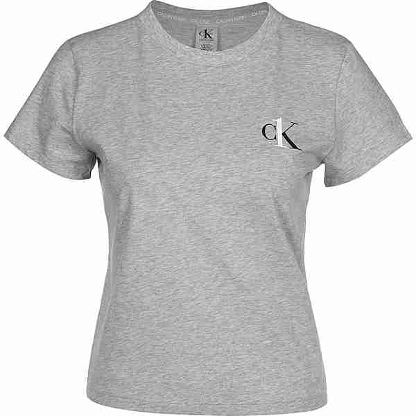 Calvin Klein S/S Crew Neck W T-Shirt Damen grau/meliert