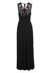 Buffalo Maxikleid Maxikleid Damen - schwarz