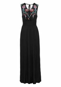 Buffalo Maxikleid Maxikleid Damen - schwarz