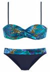 Lascana B&uuml;gel-Bandeau-Bikini Bikini Set Damen - blau