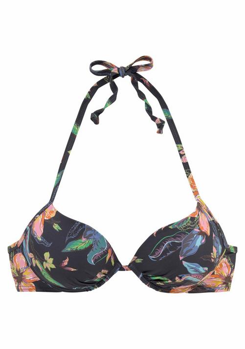 Lascana Push-Up-Bikini-Top Bikini Oberteil Damen