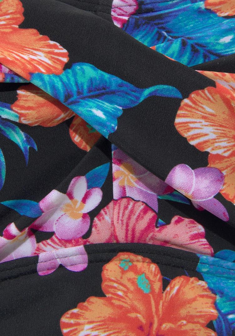 Lascana Lascana Badeanzug Badeanzug Damen - schwarz-bedruckt-bunt - 2 | SportScheck