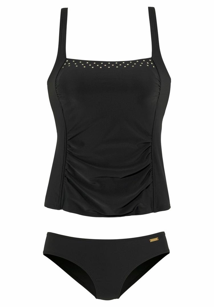 Lascana Lascana Tankini Bikini Set Damen - schwarz - 0 | SportScheck