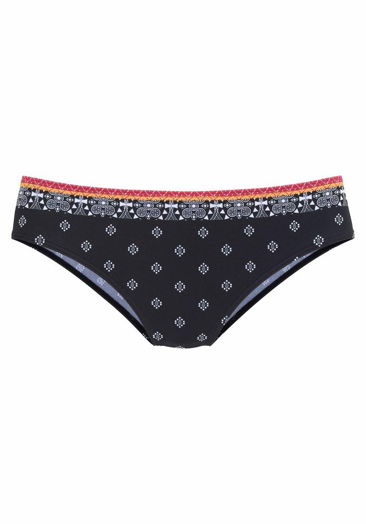 Lascana Lascana Bikini-Hose Bikini Hose Damen - schwarz-bedruckt - 0 | SportScheck
