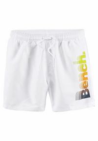 Bench Badeshorts Badehose Herren - wei&szlig;