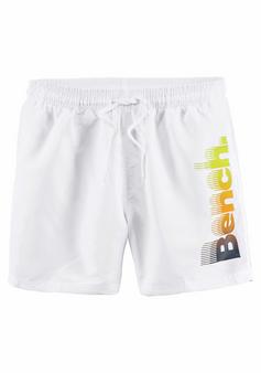 Bench Badeshorts Badeshorts Herren weiß