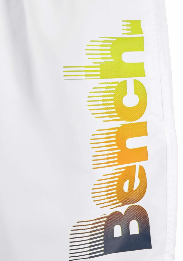 Bench Bench Badeshorts Badehose Herren - wei&szlig; - 1 | SportScheck