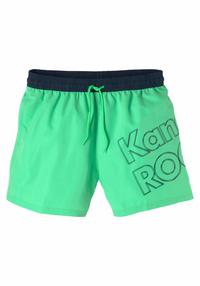 KangaROOS Badeshorts Badehose Herren - gr&uuml;n