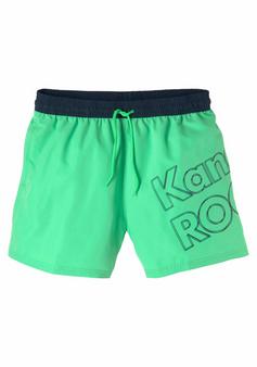 KangaROOS Badeshorts Badeshorts Herren grün